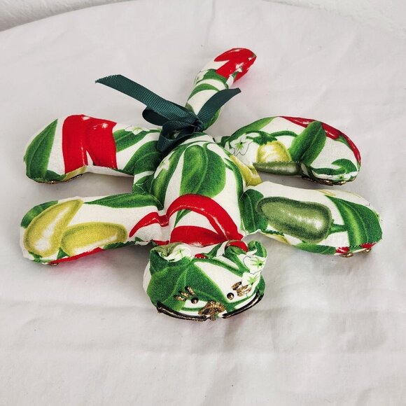 Handmade Cat Plush Pin Cushion Stuffed Animal Beanie Bean Bag Glitter Glue Decor - Picture 3 of 12